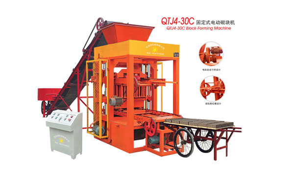 QTJ4-30C型磚機 保溫磚制磚機 空心磚機